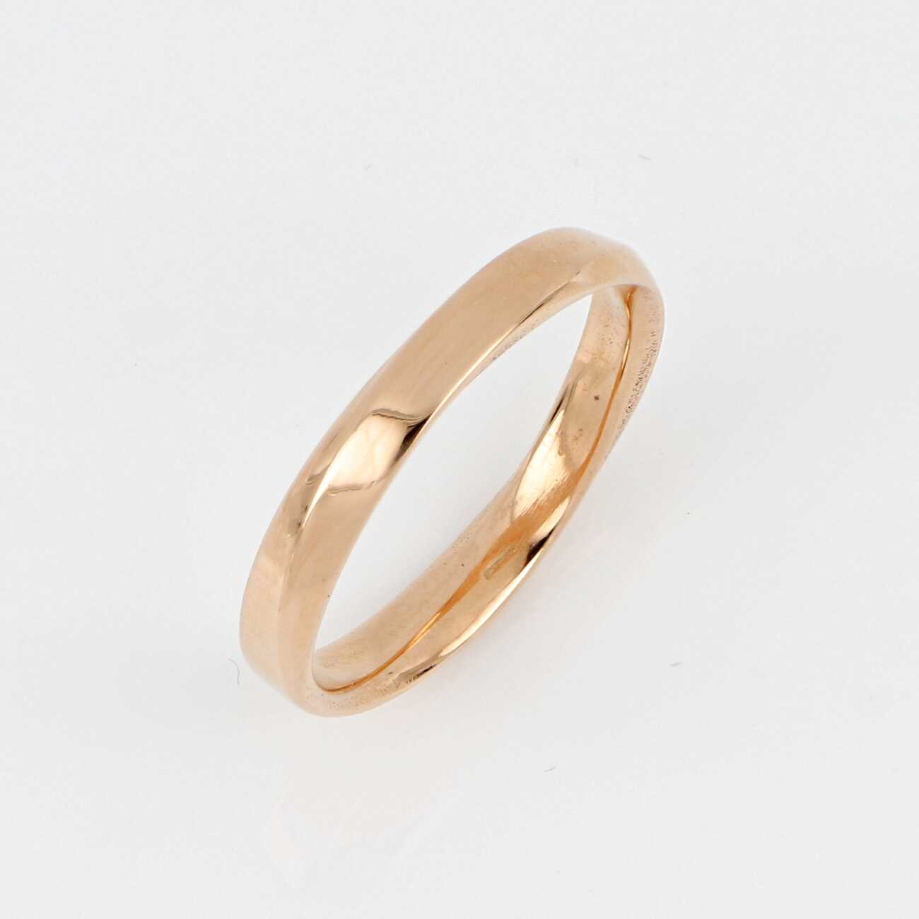 Fede Matrimoniale Torscion Oro Rosa ref. FATORBR  Fedi Artigianali