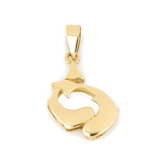 Pendente segno zodiacale pesci in oro giallo 18 kt PES11    Ciondoli e Pendenti Outlet Orologi e Gioielli Pendenti