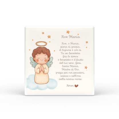 Calamita Quadrata L'angolo delle idee Dolci Preghiere – Ave Maria CAL_QU_21O_DPRO1