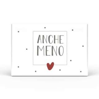 Calamita Rettangolare L'angolo delle idee Parole Sante – Anche meno CAL_RT_210_PRS08  Idee regalo e Oggettistica