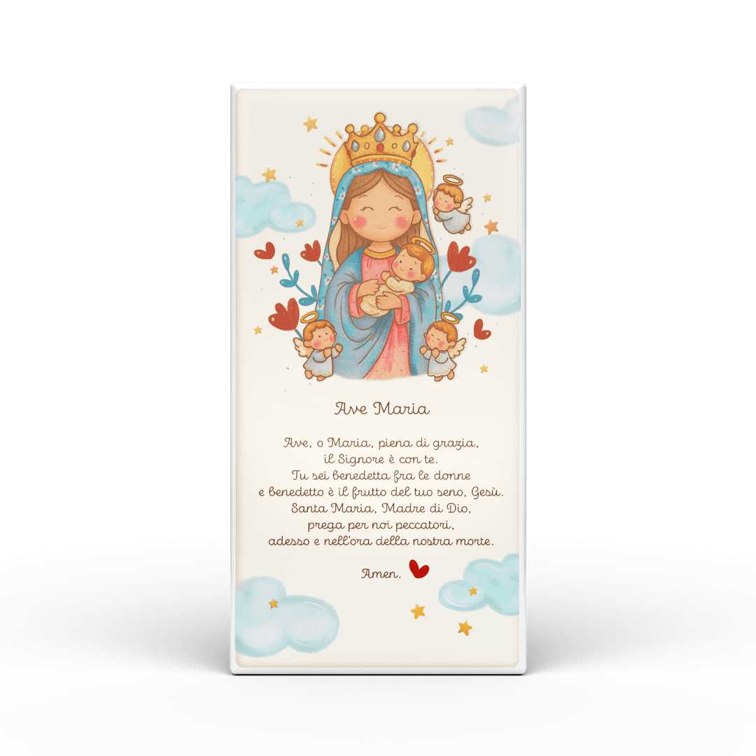Calamita Rettangolare L'angolo delle idee Dolci Preghiere – Ave Maria CAL_RV_21O_DPR01