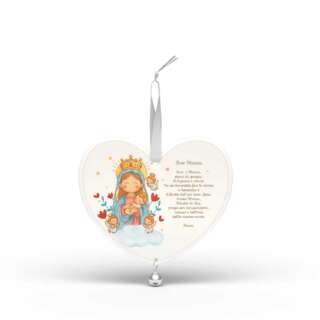 Cuore Campanello L'angolo delle idee Dolci Preghiere – Ave Maria CUO_CR_314_DPRO1  Idee regalo e Oggettistica