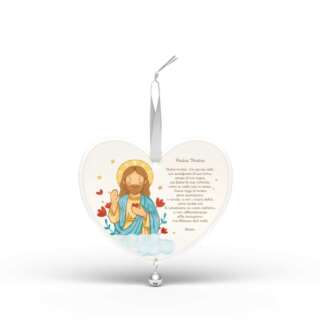 Cuore Campanello L'angolo delle idee Dolci Preghiere – Padre Nostro CUO_CR_314_DPRO2  Idee regalo e Oggettistica