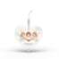 Cuore Campanello L'angolo delle idee Dolci Preghiere – Angelo Divino CUO_CR_314_DPRO4  Idee regalo e Oggettistica