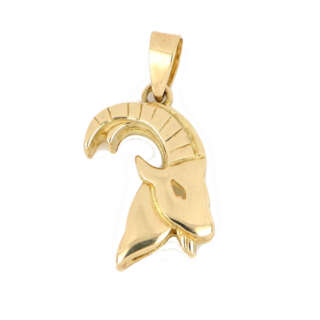 Pendente segno zodiacale capricorno in oro giallo 18 kt CAP12    Ciondoli e Pendenti Outlet Orologi e Gioielli Pendenti