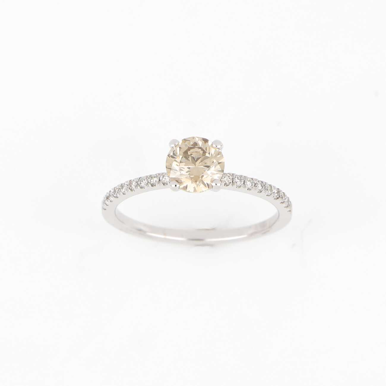 Anello Solitario Diamante Naturale Fancy ref. ZP-50/26A - immagine 4