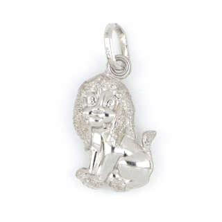 Pendente segno zodiacale leone in oro bianco 18 kt LEO28    Ciondoli e Pendenti Outlet Orologi e Gioielli Pendenti