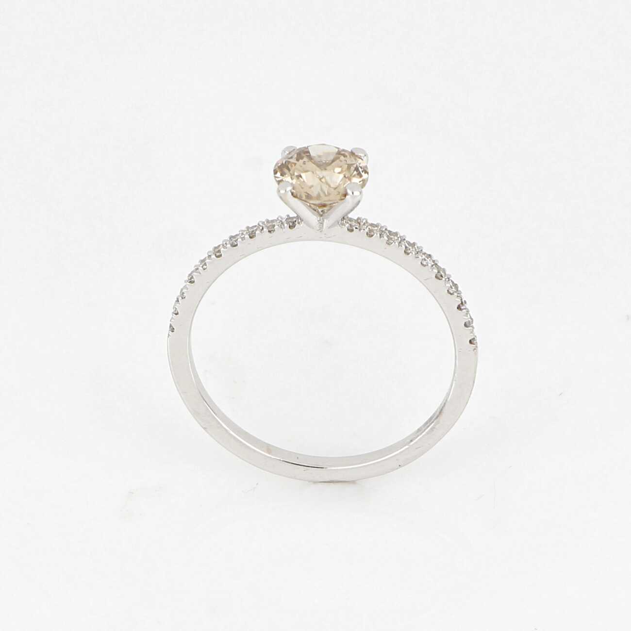 Anello Solitario Diamante Naturale Fancy ref. ZP-50/26A - immagine 3