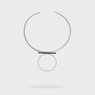Collana Katerina Vassou placcata in argento con cristalli Swarovski 404700S  Girocolli