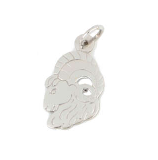 Pendente segno zodiacale ariete in oro bianco 18 kt ARI23    Ciondoli e Pendenti Outlet Orologi e Gioielli Pendenti