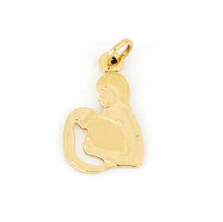 Pendente segno zodiacale acquario in oro giallo 18 kt ACQ08    Ciondoli e Pendenti Outlet Orologi e Gioielli Pendenti