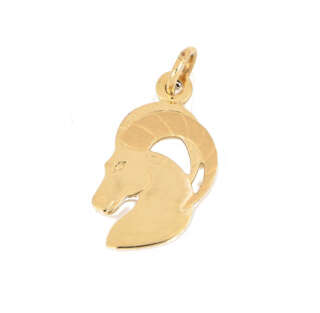 Pendente segno zodiacale capricorno in oro giallo 18 kt CAP20    Ciondoli e Pendenti Outlet Orologi e Gioielli Pendenti