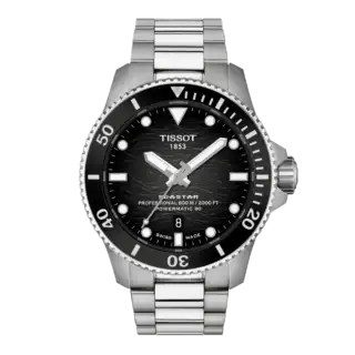 Orologio Tissot Seastar 2000 Powermatic 80 Automatico 44 mm – Ref. T120.907.11.051.00  Orologi Subacquei