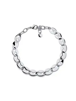 Collana unoaerre maglia marina argentata 016EXH0174000-2656  Girocolli