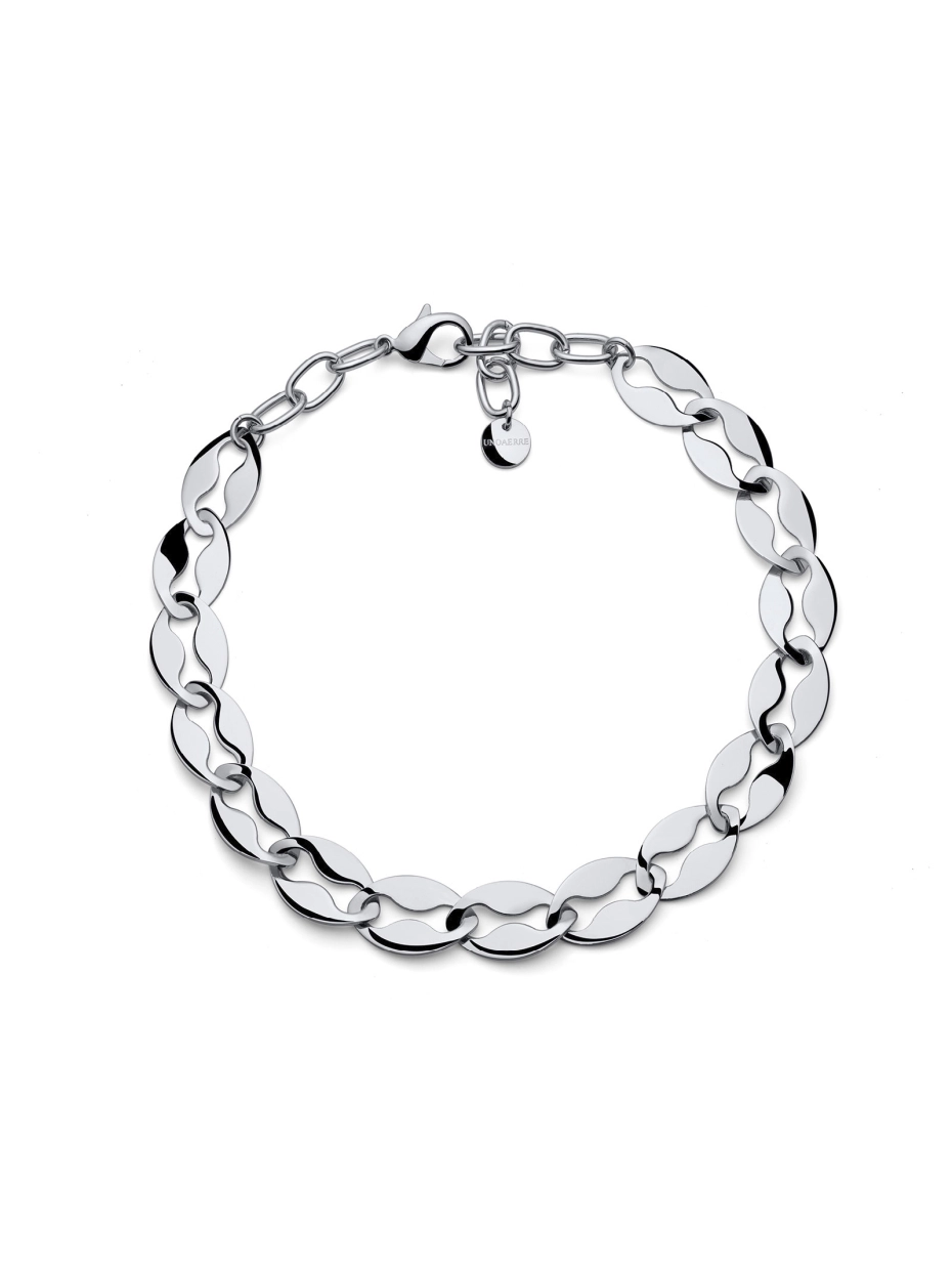 Collana unoaerre maglia marina argentata 016EXH0174000-2656  Girocolli