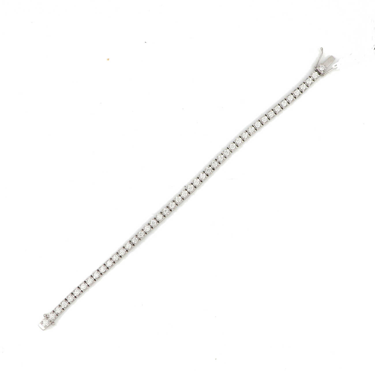 Bracciale tennis in oro bianco 18 kt e diamanti naturali 45965CT315  Bracciali Tennis