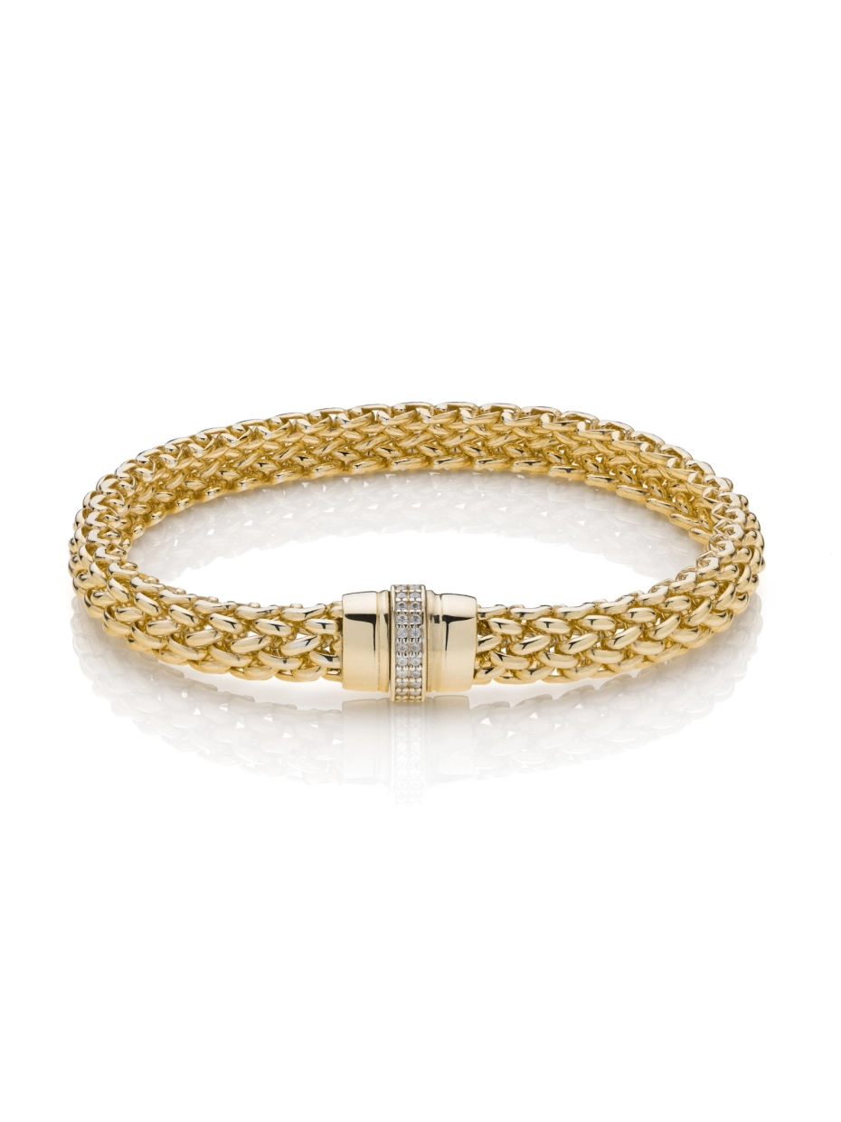 Bracciale Unoaerre Chicco in argento dorato e zirconi  711ECB0553100-6448  Girocolli