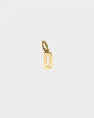 CharmBar Charm lettera D CB-CN IN D  Elementi per Bracciali