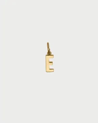 CharmBar Charm lettera E CB-CN IN E  Elementi per Bracciali