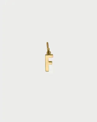 CharmBar Charm lettera F CB-CN IN F  Elementi per Bracciali