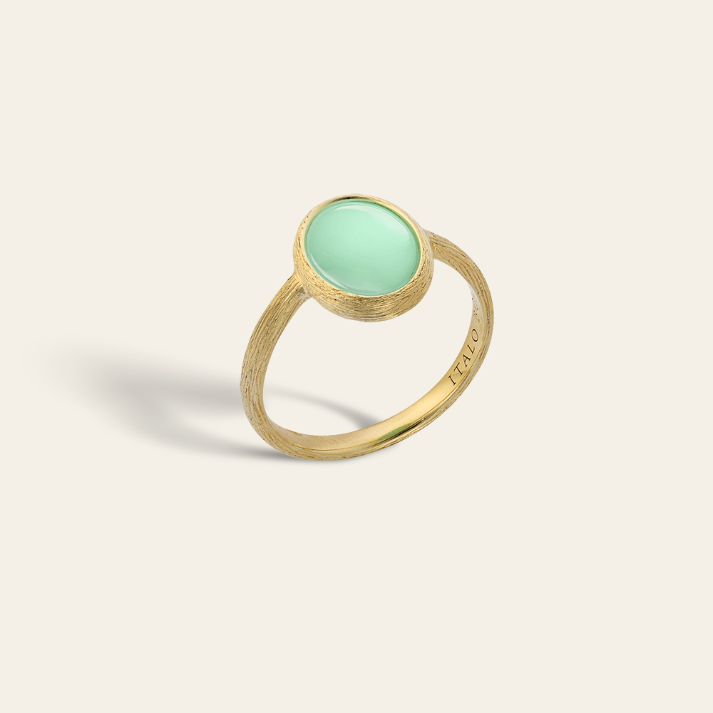 Anello Italo Bottene collezione opalia con opale verde IB-2003-AN-YYGOOP  Anelli