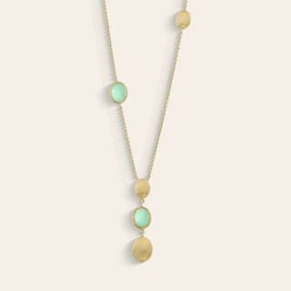 Collana Italo Bottene collezione opalia con opali verdi IB-2003-GL-YYGOOP-045  Girocolli