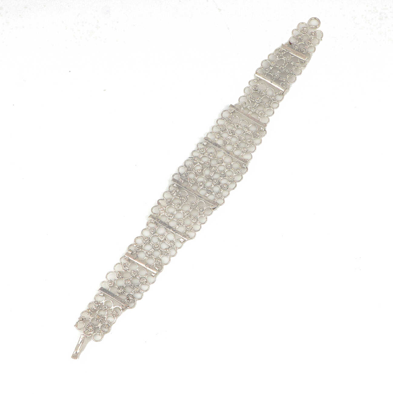 Bracciale vintage filigrana di argento 925 CPA346  Bracciali