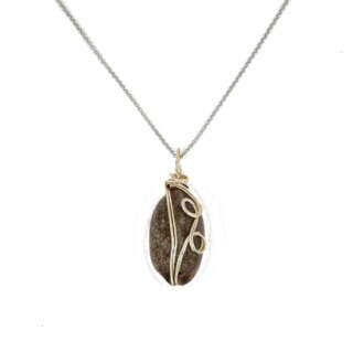 Collana in argento con conchiglia VNI019  Girocolli