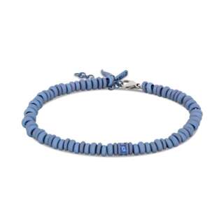 Bracciale Mano-J in Titanio e Zaffiri blu ABR4006 Bracciali a Sfere Bracciale Mano-J in Titanio e Zaffiri blu ABR4006 Bracciali a Sfere
