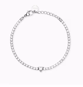 Bracciale kidult tennis style 102 in acciaio 831315  Bracciali a Maglia
