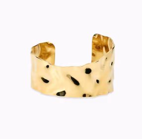 Bracciale kidult nodo style 105 in acciaio dorato rigido 831333  Bracciali Rigidi