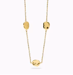 Collana kidult style 46 in acciaio dorato 851187  Collane Lunghe