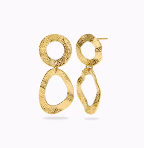 Orecchini Kidult style 89 in acciaio dorato 861168  Orecchini Pendenti