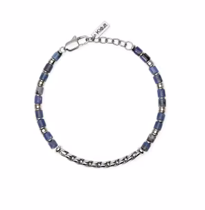 Bracciale kidult uomo style 68 in acciaio 831301  Bracciali