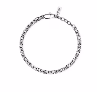 Bracciale kidult uomo style 58 in acciaio 831297  Bracciali