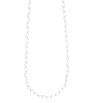 Collana Bacarol made in italy lunga in bronzo argentato Q0210CLB  Girocolli