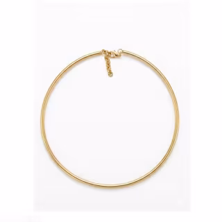 COLLANA LUIBER TUBO RIGIDA IN OTTONE KIC0116  Girocolli