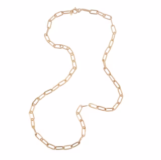 Collana Aquaforte lunga Ovali Chic con elementi ovali piccoli spazzolati H4184858  Collane Lunghe