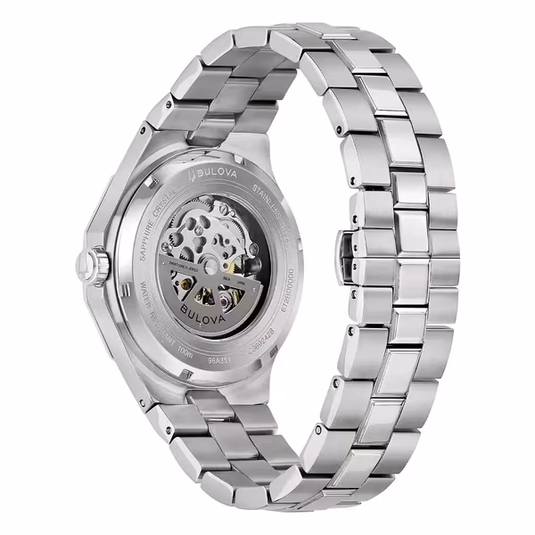 Orologio Bulova Octagon Grigio 96A351 - immagine 3