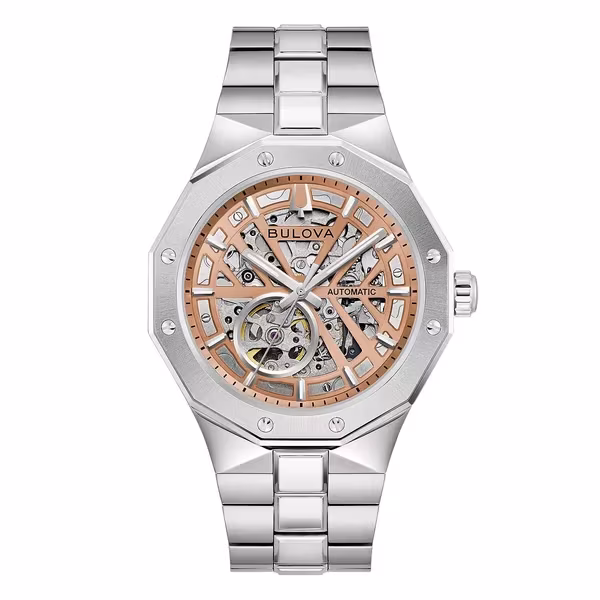 Orologio Bulova Octagon Grigio 96A351