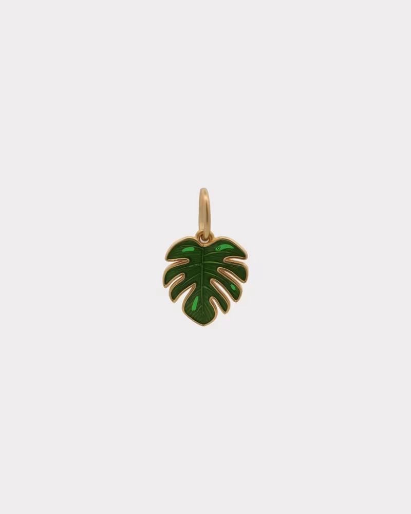Charm Bar Charm Foglia tropicale CB-LCN 124