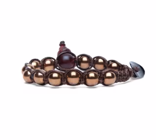 Bracciali Tamashii 8 mm ematite marrone BHS900-22B Bracciali a Sfere Bracciali Tamashii 8 mm ematite marrone BHS900-22B Bracciali a Sfere