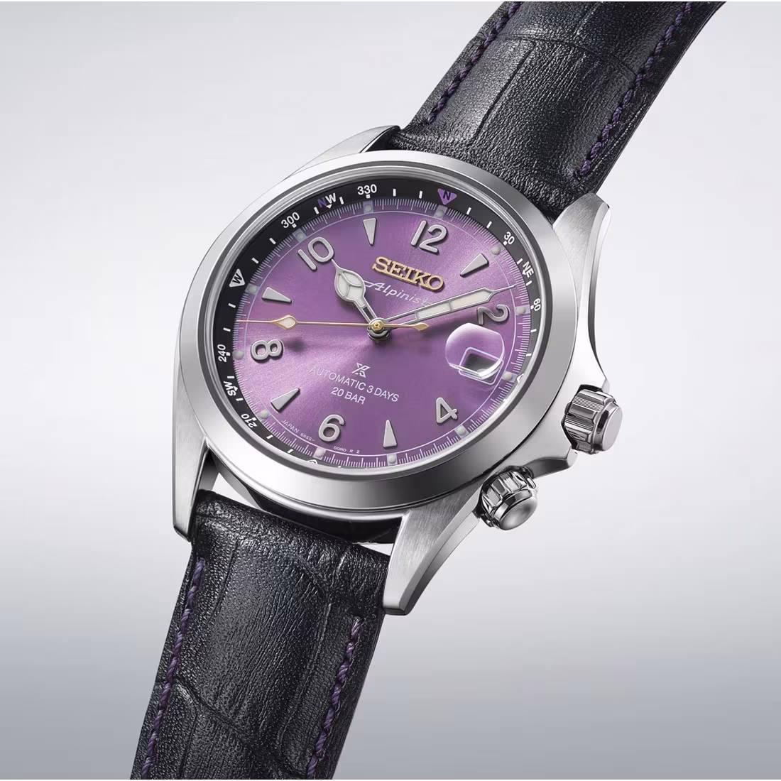 Orologio Seiko Prospex Alpinist Viola Edo 145° Anniversario Limited Edition HBC006J1 - immagine 3